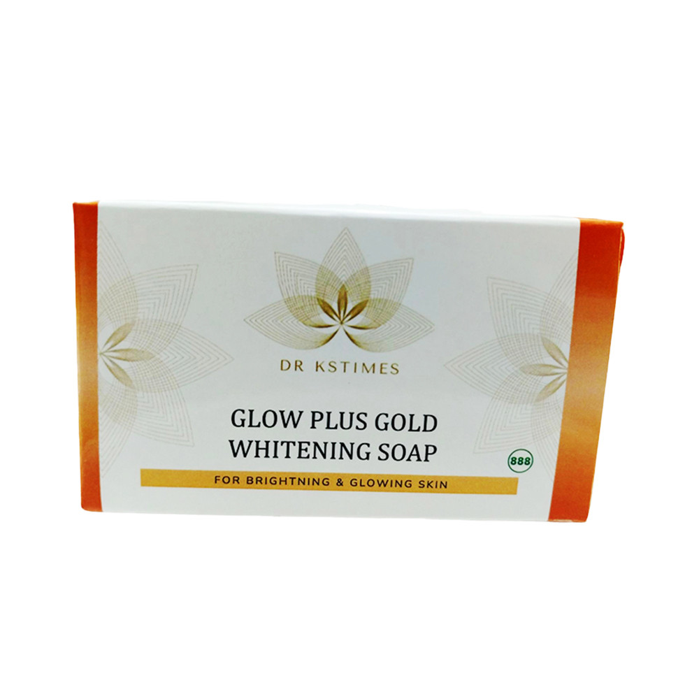 Dr Kstimes Glow Plus Gold Glutathione Skin Whitening Soap – 75g